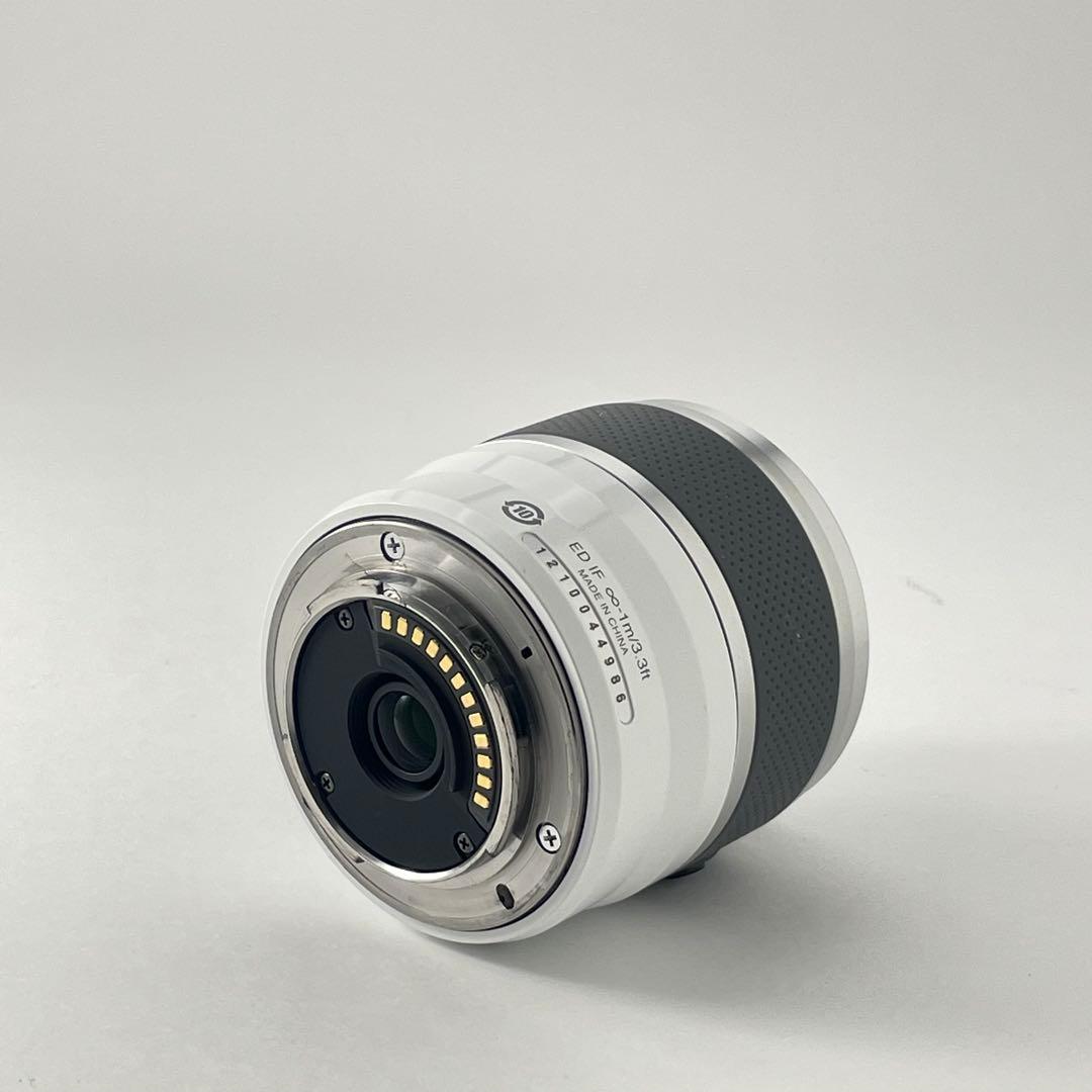 【極上美品・返品保証】Nikon1 J1ホワイト レンズキット