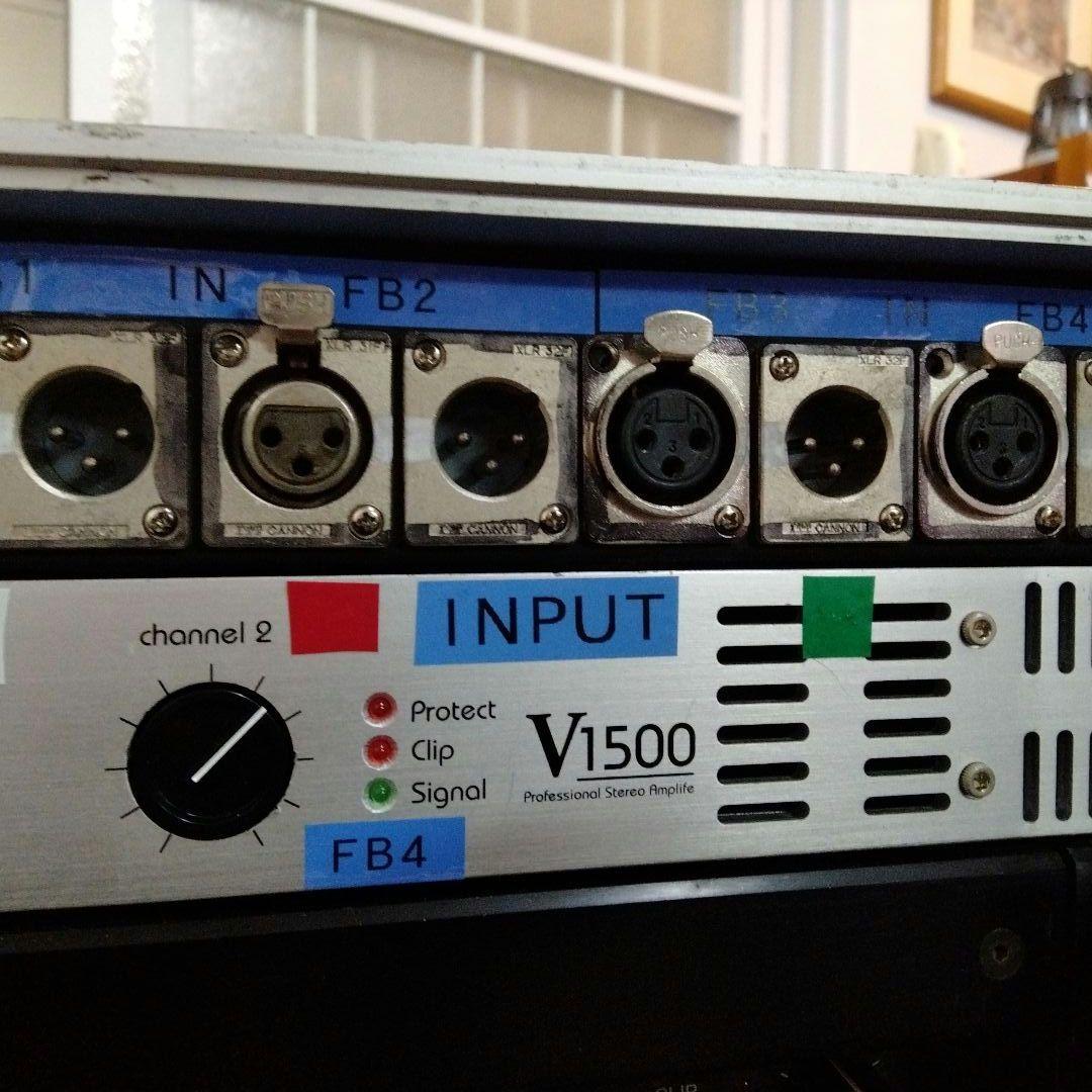 業務用パワーアンプ二台セット　総額36万円相当を処分価格　即戦力