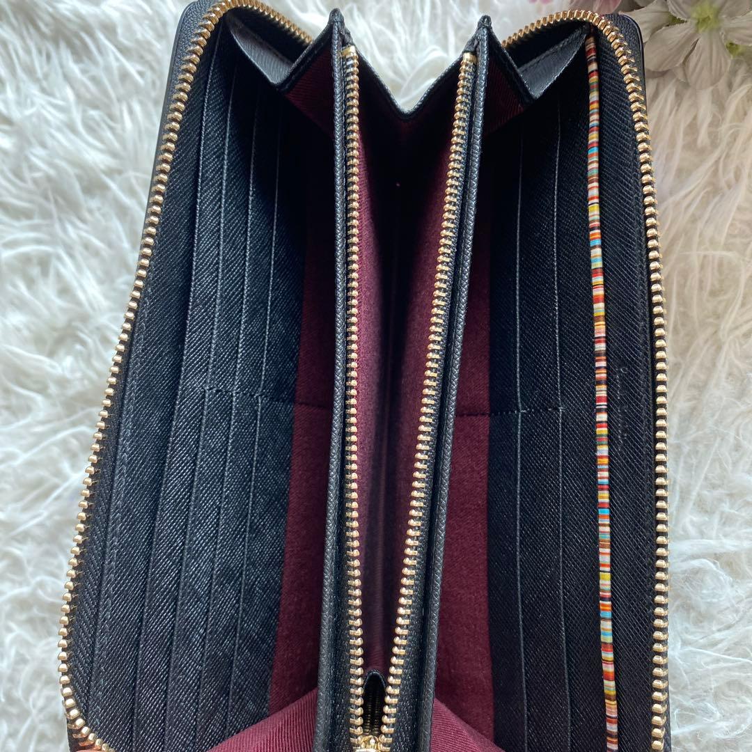 ♡Meguten♡Paul Smith ジップストローグレイン　長財布