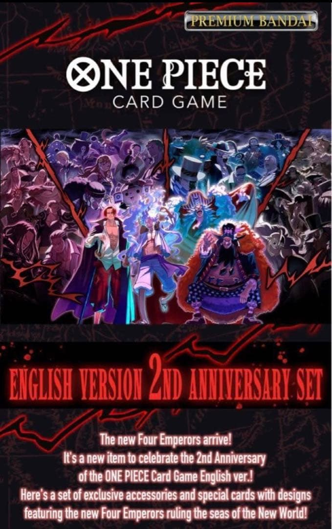ワンピース　English 2nd Anniversary set日本語版