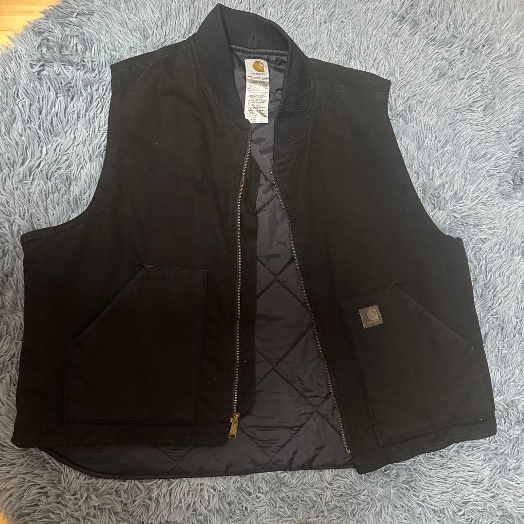 m*o様 00s Carhartt ブラック ベスト Lサイズ