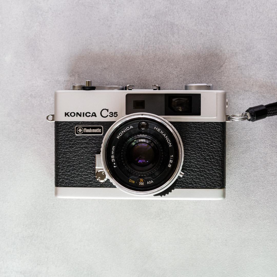 【整備済完動品】Konica C35 flash matic