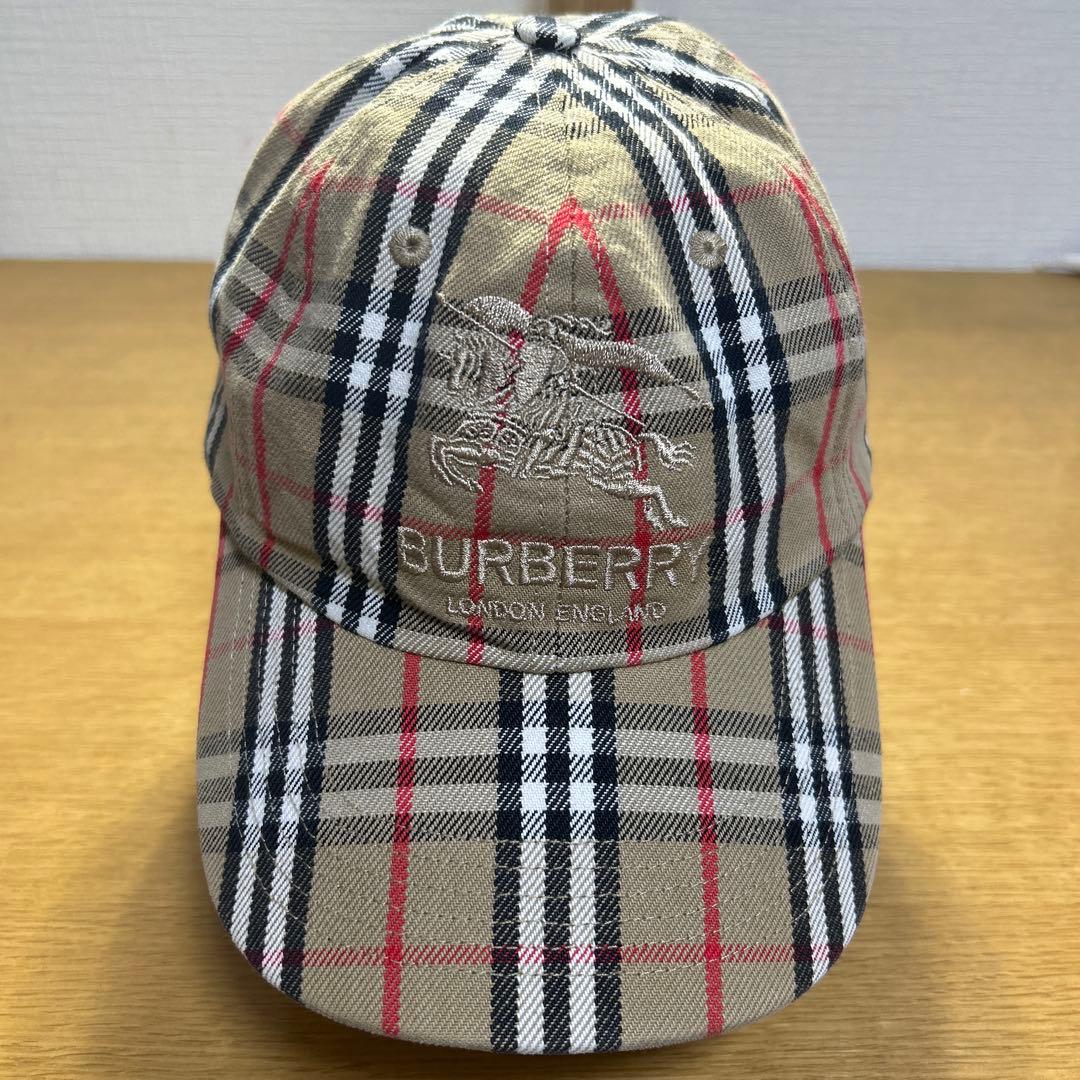 Supreme Burberry キャップ