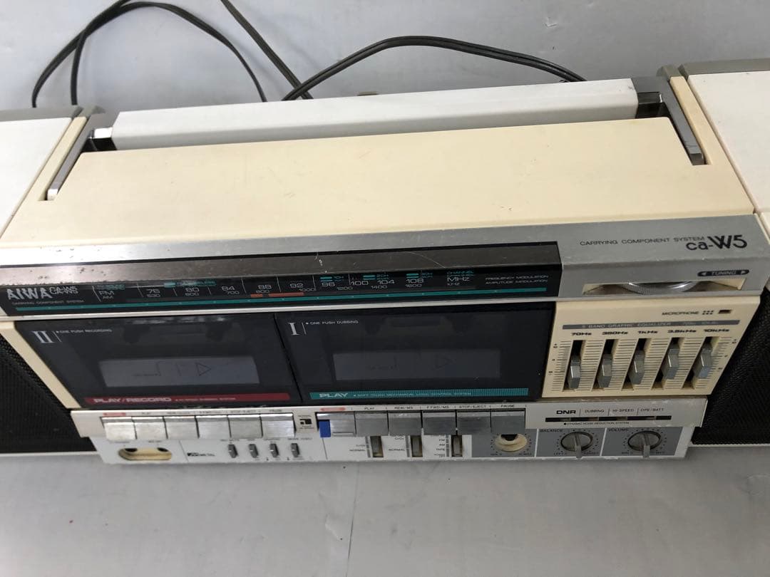 ビンテージ　AIWA CA-W5動作訳あり(I96)