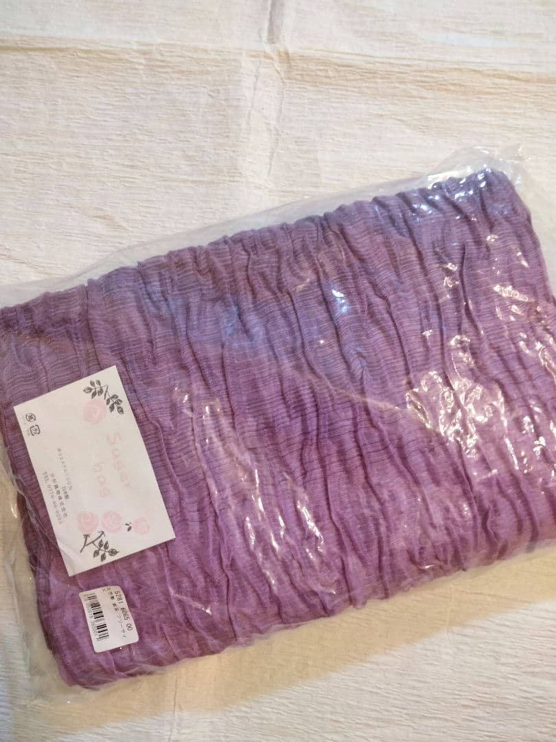 【新品】浴衣セット　 近江ちぢみ 本麻　日本製　高級　大人洗える　夏着物　単衣