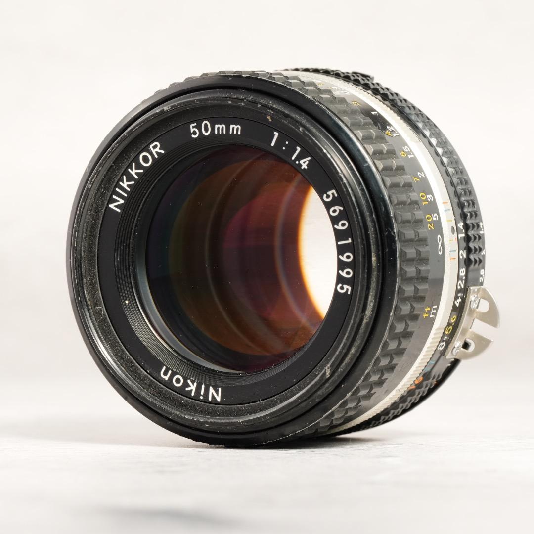 【美品】ニコン Ai-s Nikkor 50mm F1.4 大口径 995