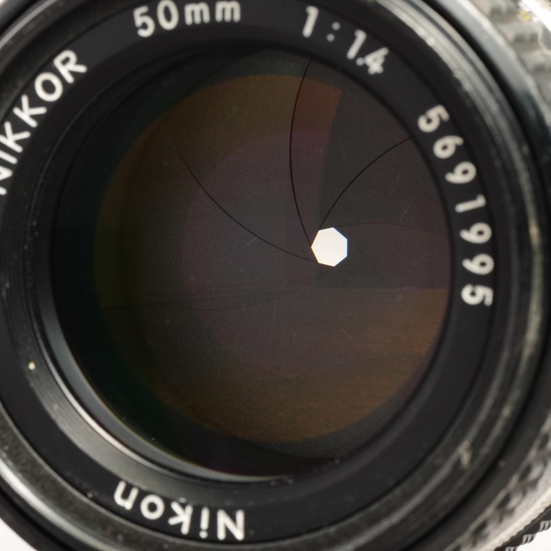 【美品】ニコン Ai-s Nikkor 50mm F1.4 大口径 995