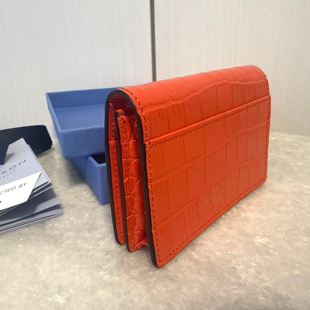 未使用SmythsonスマイソンMaraフォルダーカードケース名刺入れ