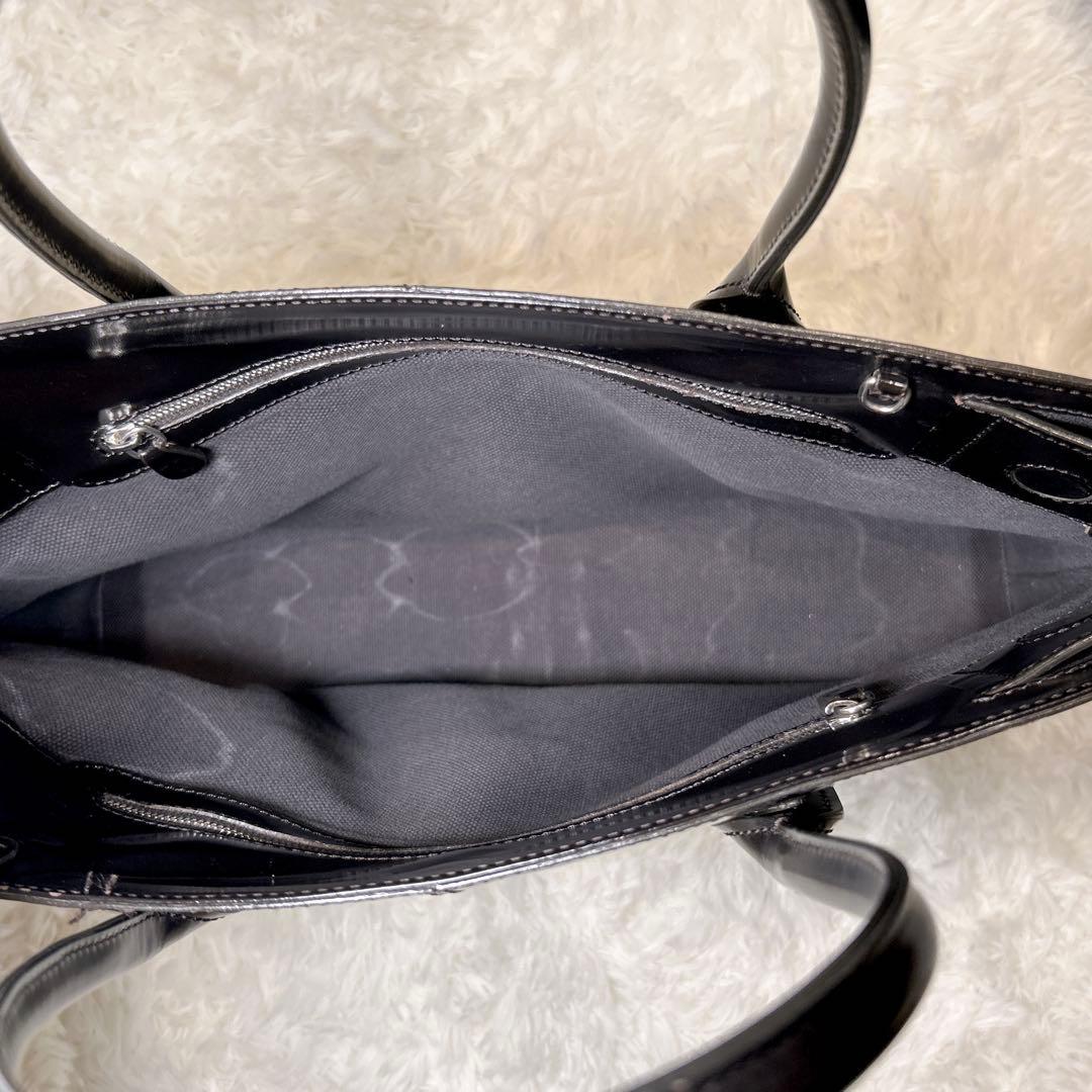 トッズ TOD’S レザー トートバッグ ブラックA4可 ユニセックス ビジネス