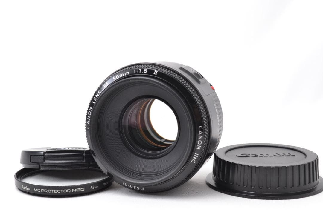 キャノン Canon EF 50mm F1.8 II 単焦点レンズ