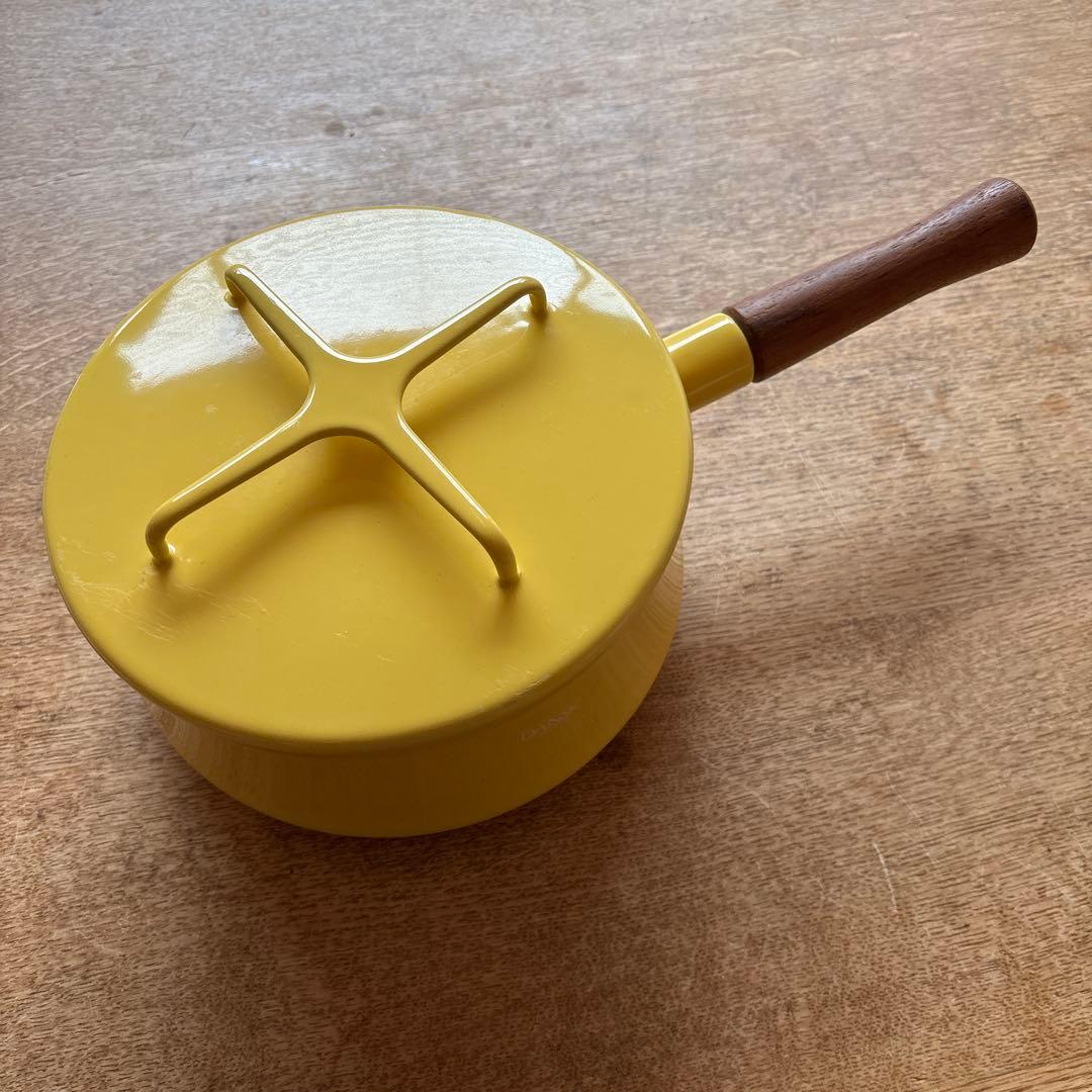 DANSK ダンスク 未使用新品　コベンスタイル 片手鍋 深型 イエロー