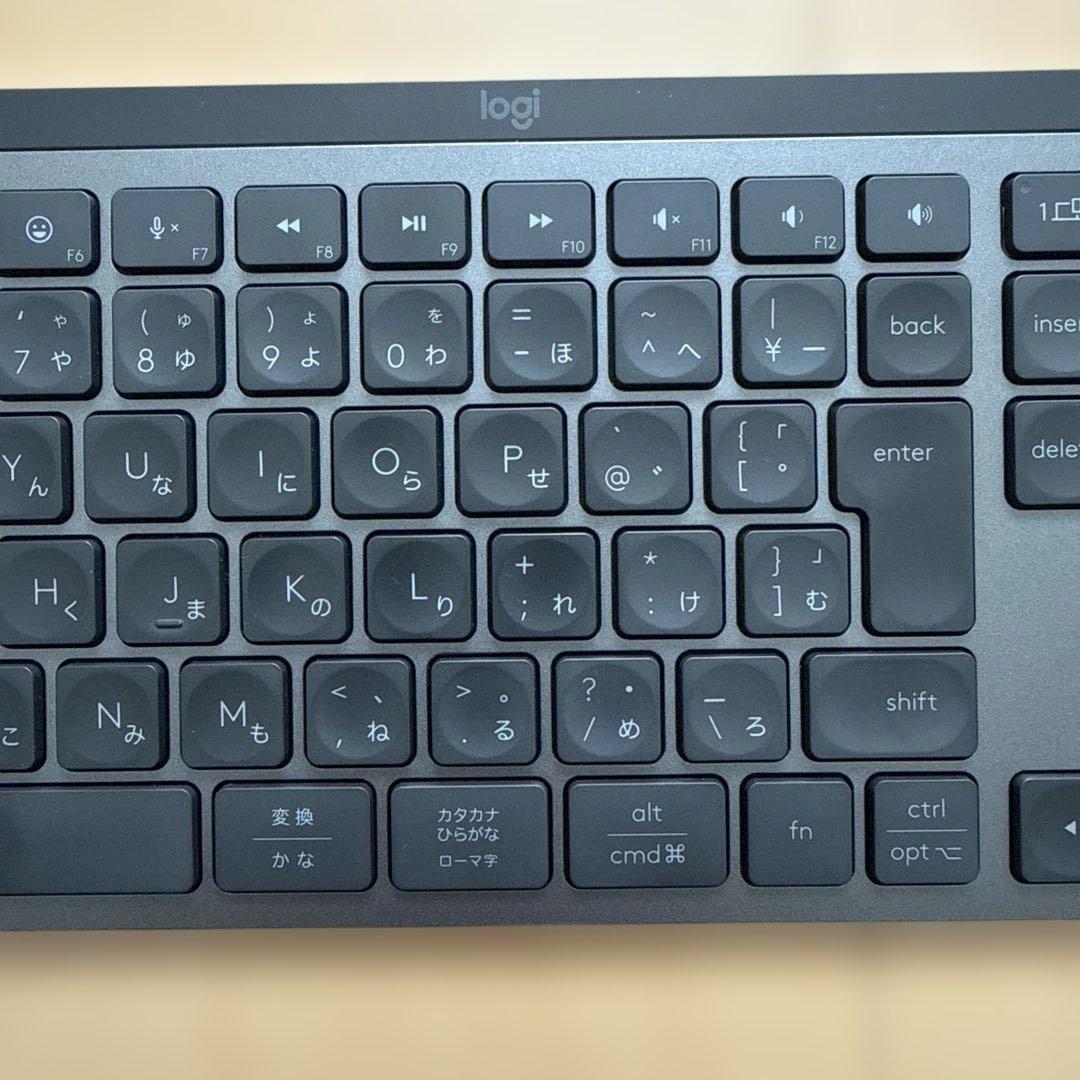 未使用に近い　ロジクール　MX KEYS S 日本語配列　フルサイズ