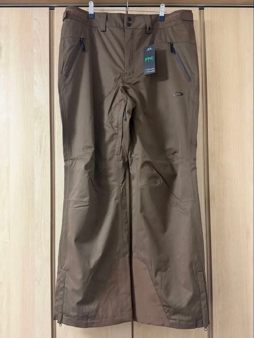 【L】Oakley オークリー スノーボードパンツ ブラウン