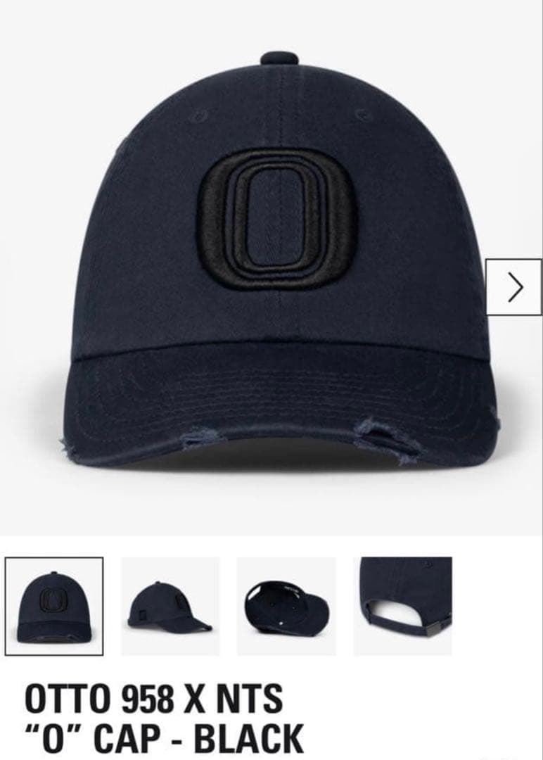 OTTO 958 X NTS “O” CAP - BLACK