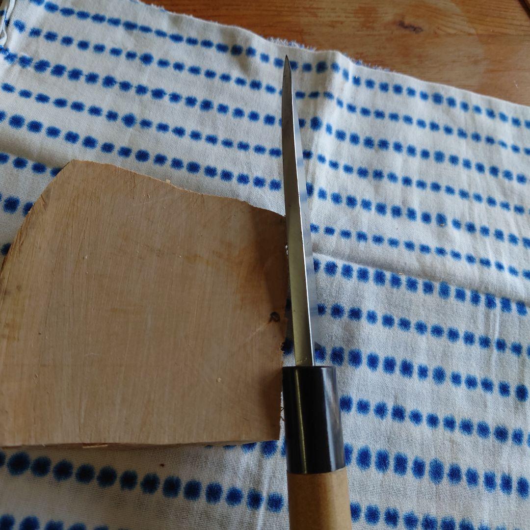 木屋 イヅツキ 出刃 水牛口 12センチ