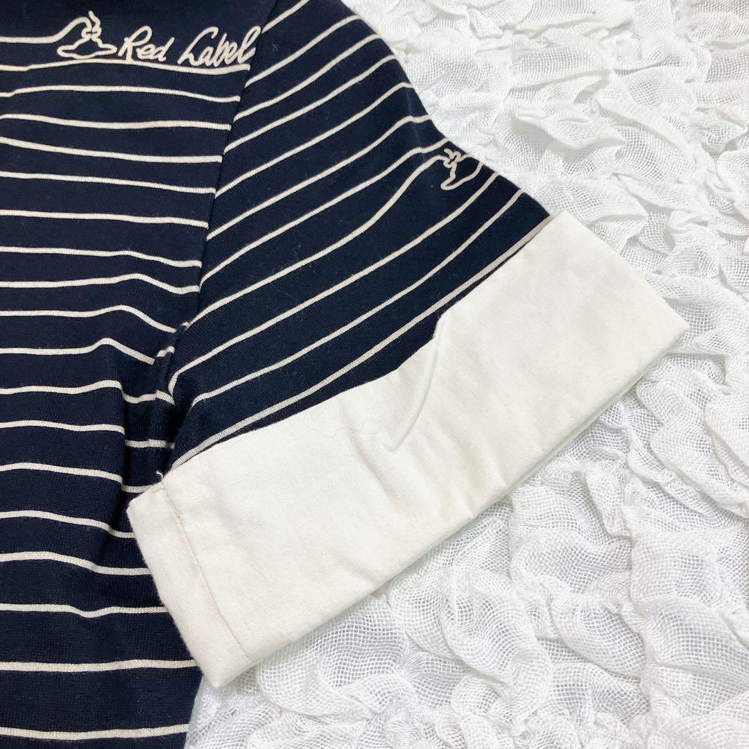 ヴィヴィアンウエストウッド　ボーダーポロシャツワンピース　オーブボタン