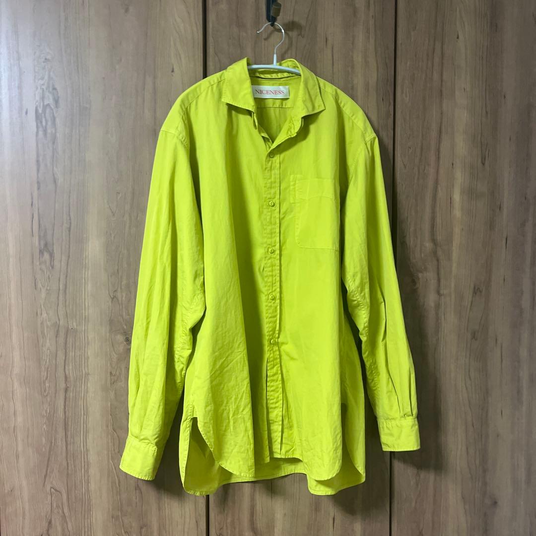 NICENESS(ナイスネス) オーバーダイドレスシャツ