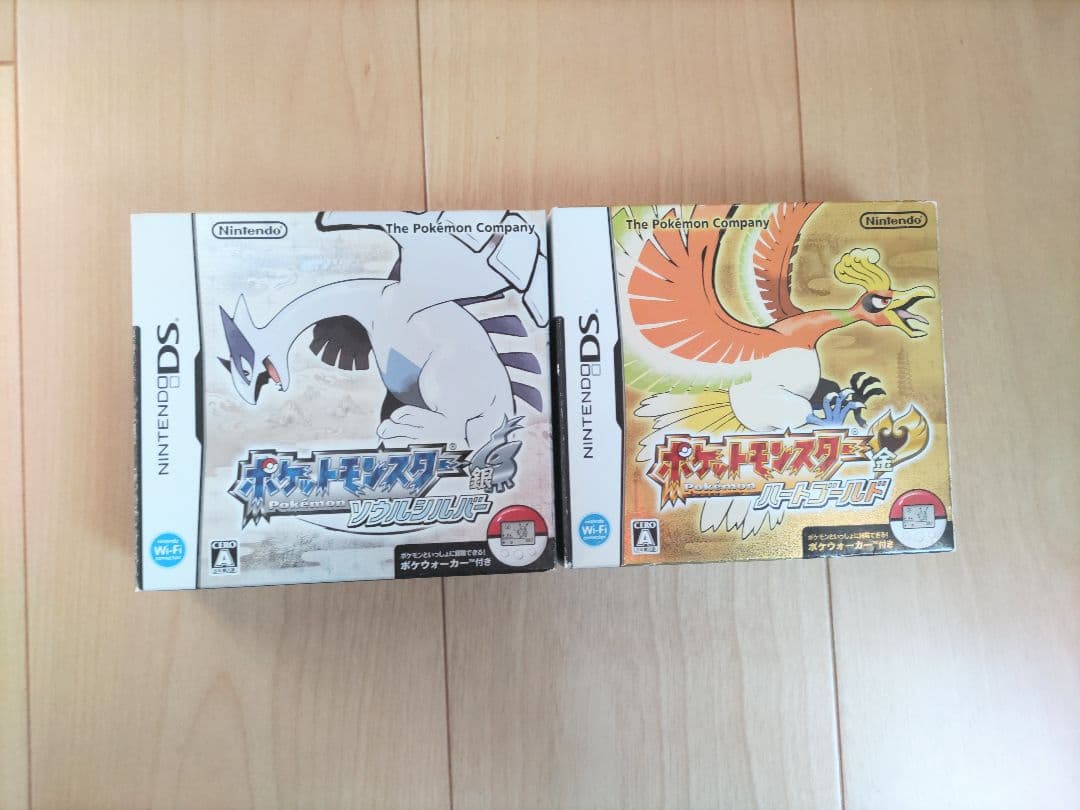 【DSソフト】ポケモン　ハートゴールド&ソウルシルバー