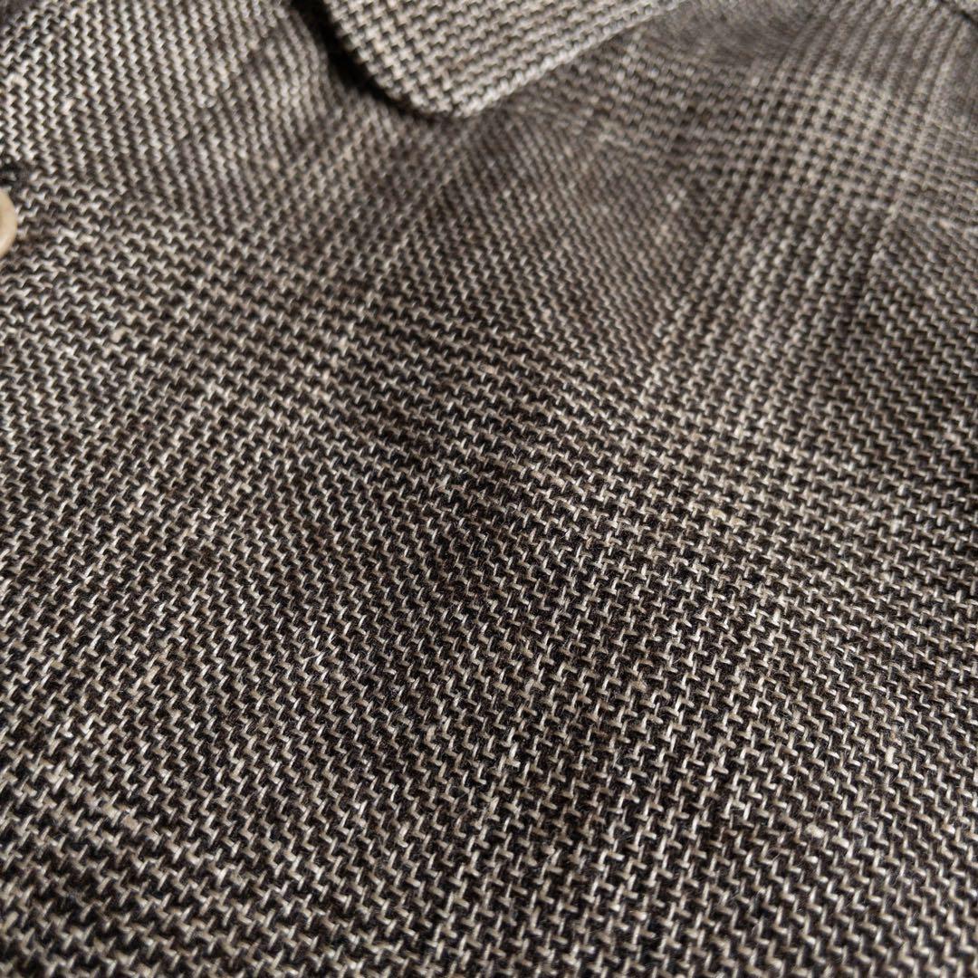 トップス FRANK LEDER Wool Linen Dress Shirts