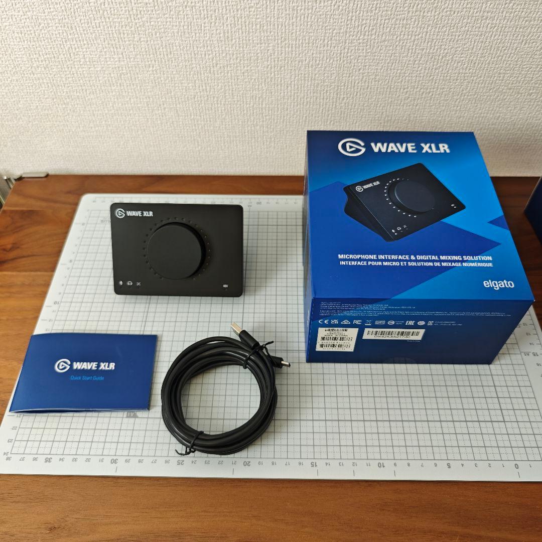 【美品/高音質】Elgato Wave XLR オーディオインターフェース 配信