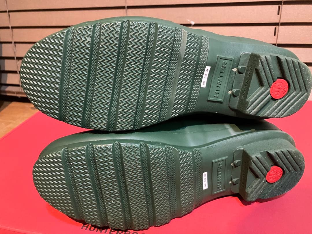 惣流:HUNTER グリーン レインブーツ