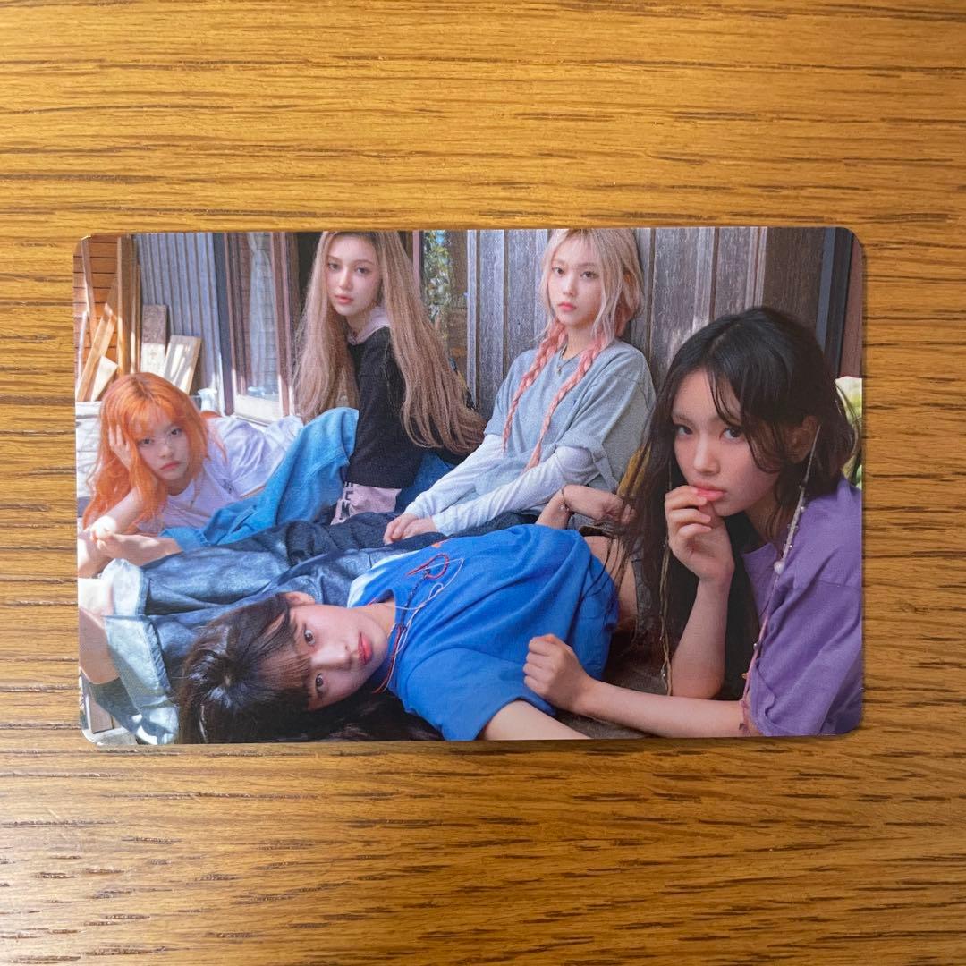 newjeans supernatural タワレコ　特典　全員トレカ公式品