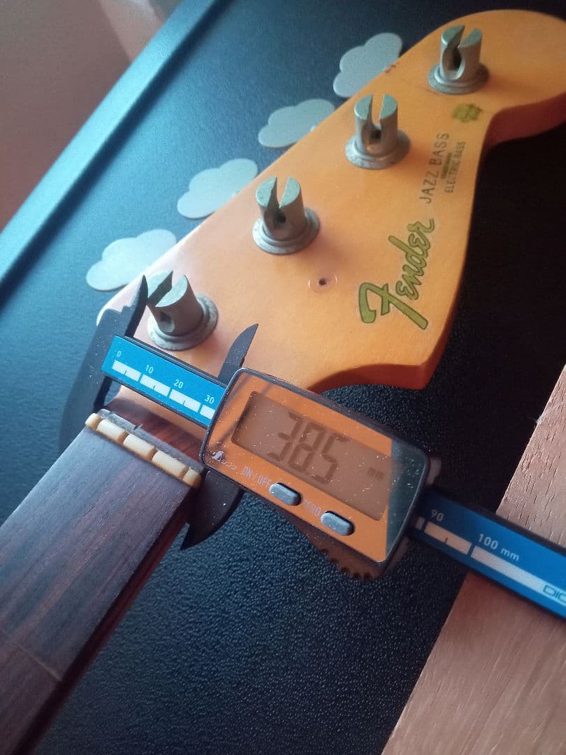 Art Tech製 フレットレスジャズベースネック