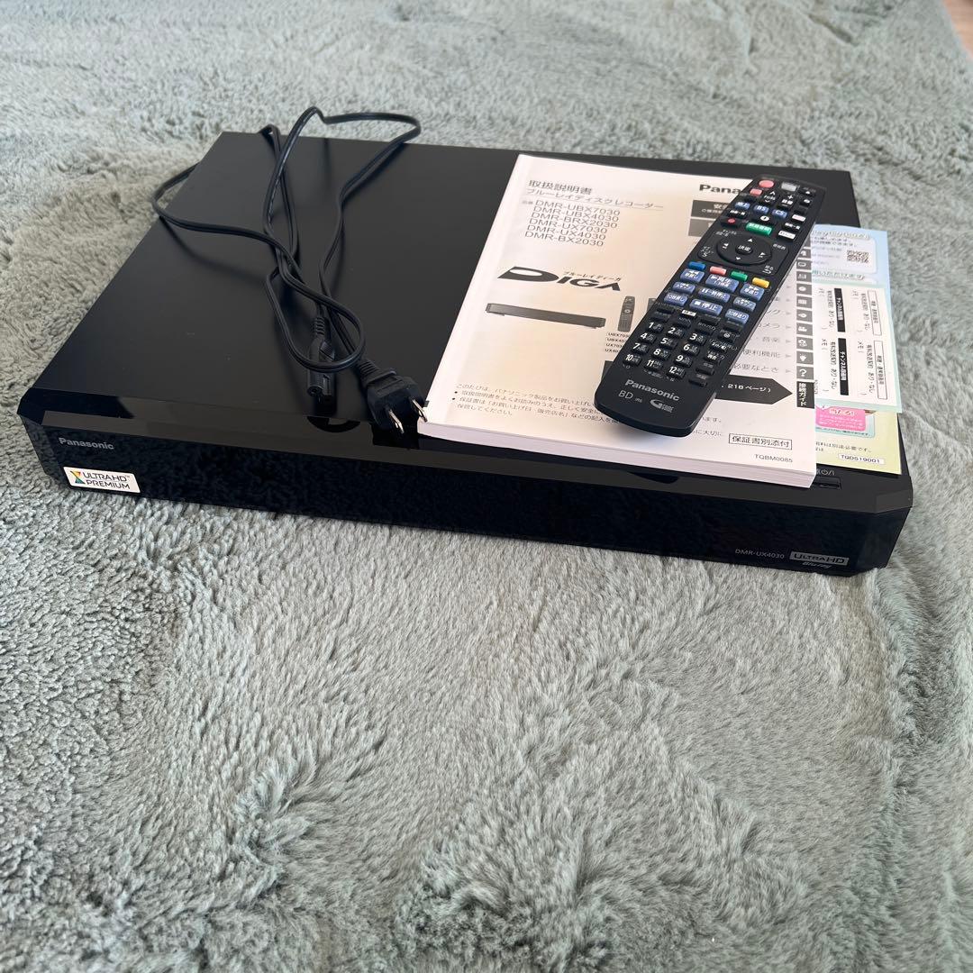 Panasonic DMR-UX4030 ブルーレイレコーダー