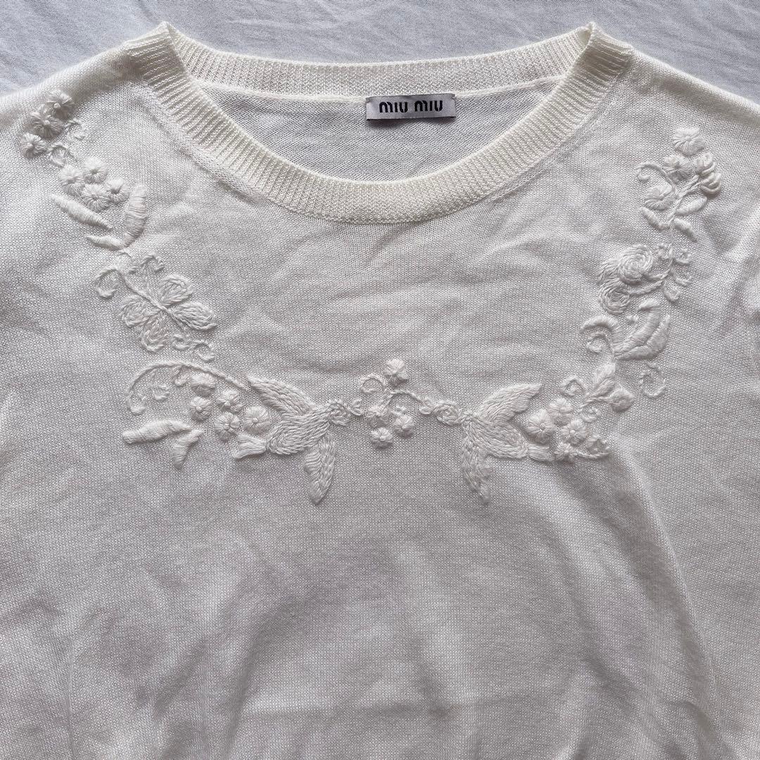 miumiu ミュウミュウ　サマーニット