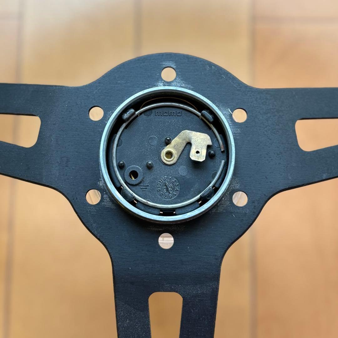 アバルト ステアリング 35mm 七宝ホーンボタン付 ABARTH イタリア製