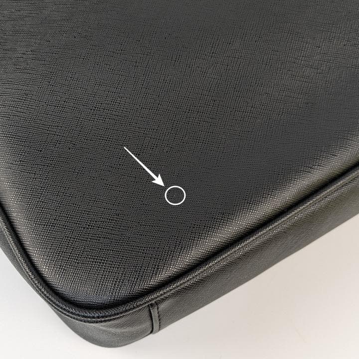 【未使用級】アルマーニ ジーンズ 2way ビジネスバッグ ブリーフケース A4