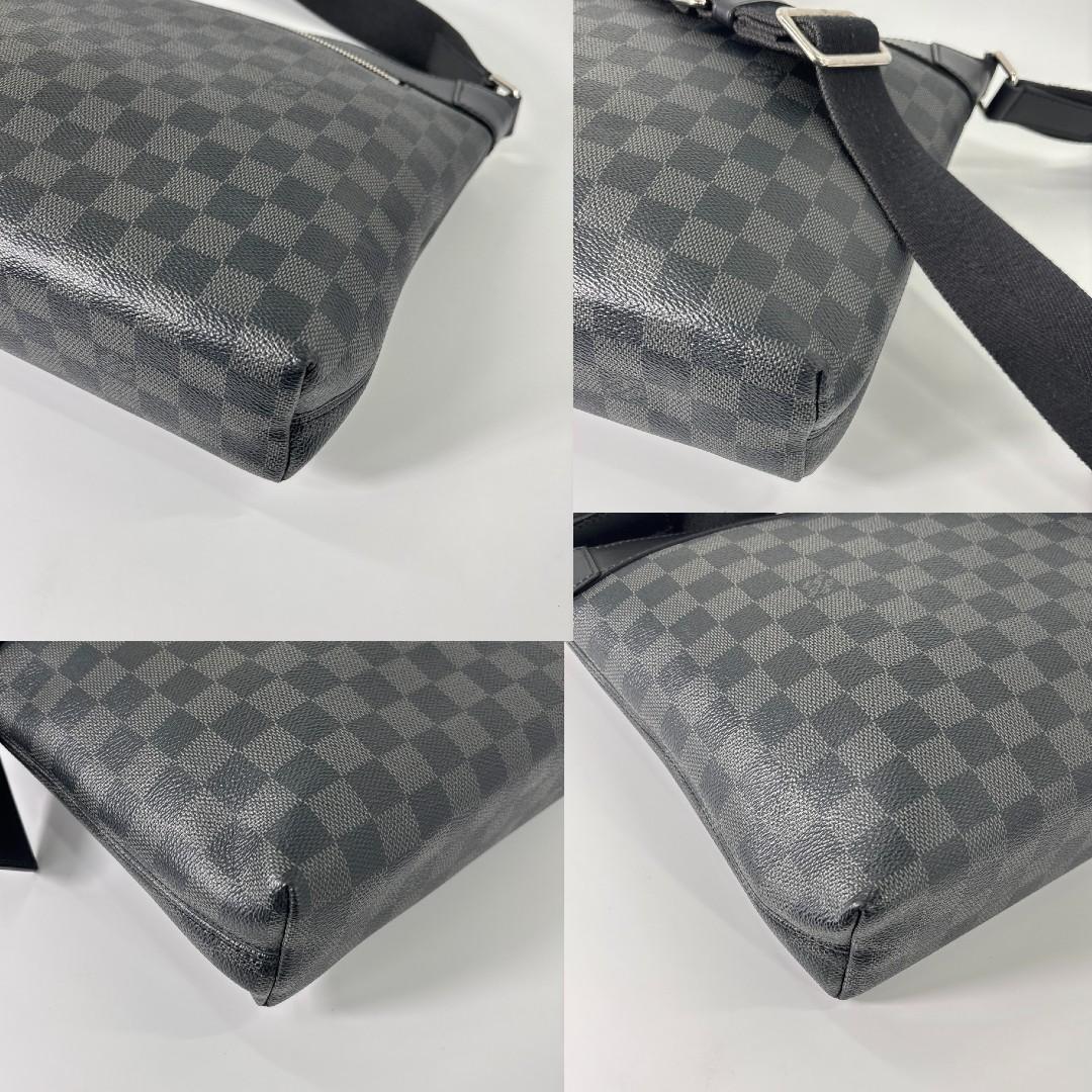 超極美品 ルイヴィトン ダミエグラフィット ショルダーバッグ ミックPM メンズ