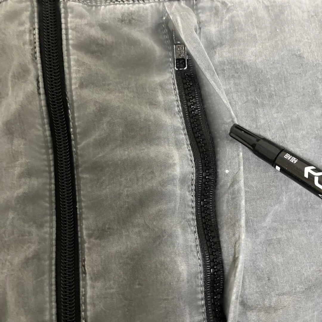 90s 00s GRAMICCI グレー フルジップジャケット マカオ製