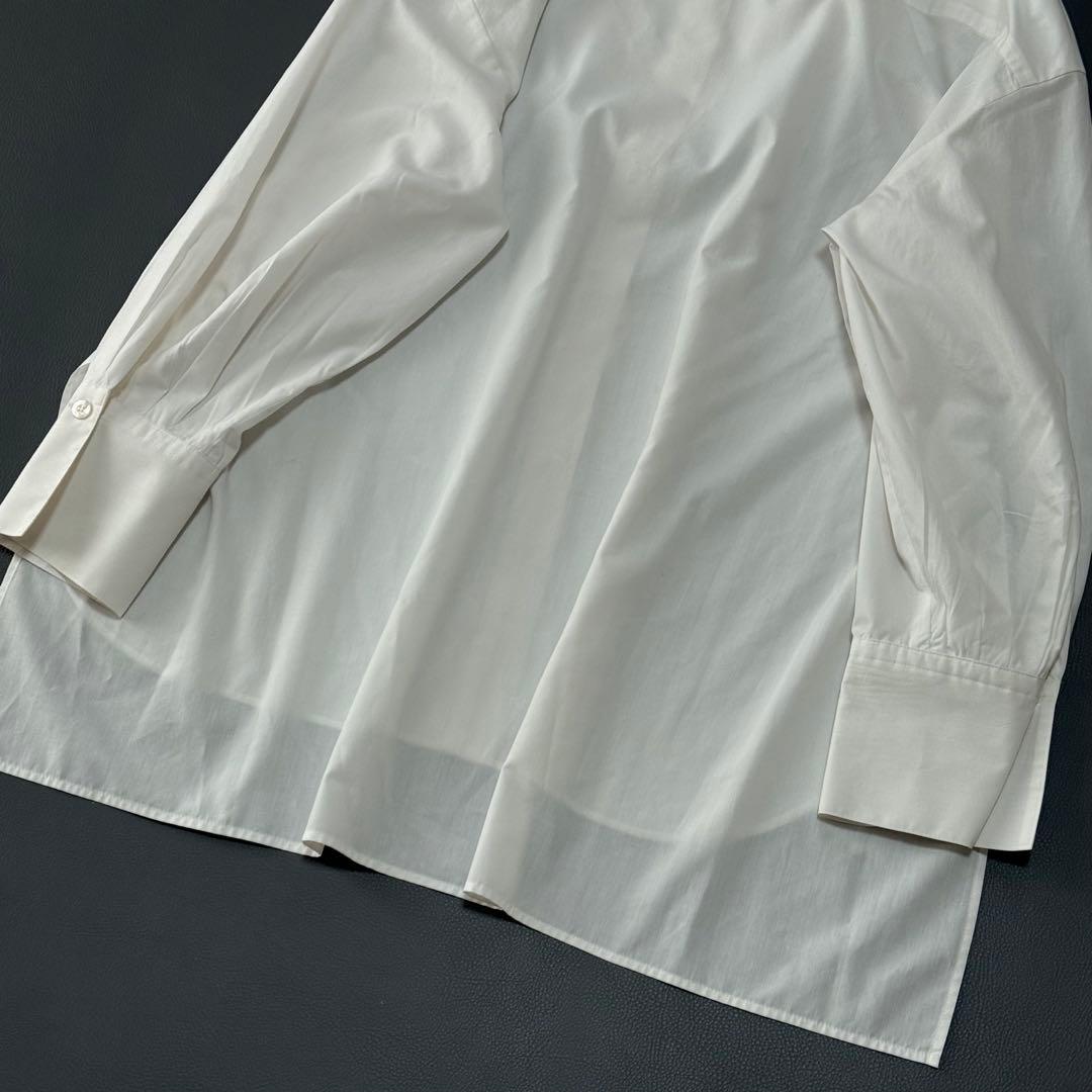 極美品✨ ルフィル LE PHIL ＴＣブロードシャツ タック 比翼 人気完売品