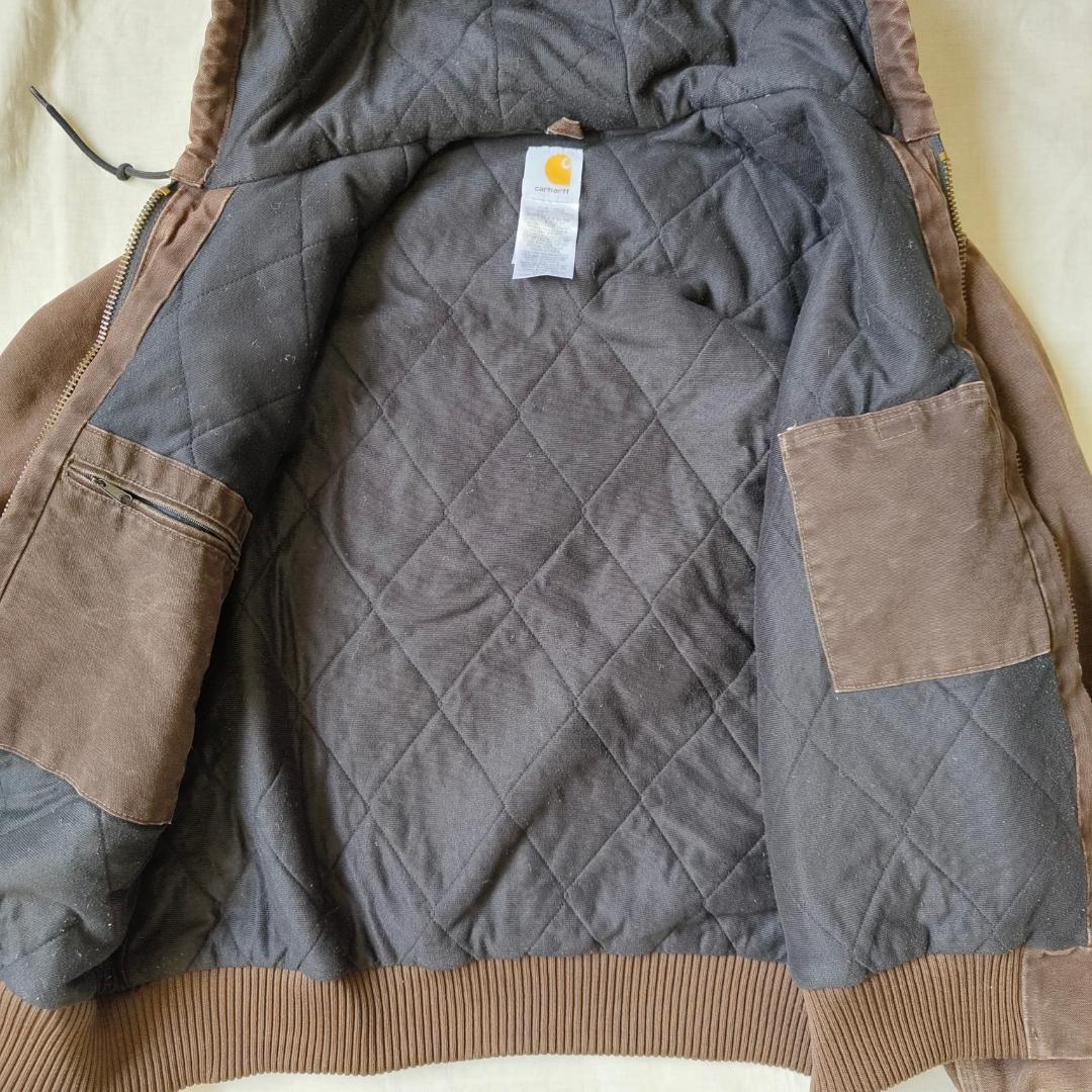 カーハート アクティブジャケット ダークブラウン J130 DKB L