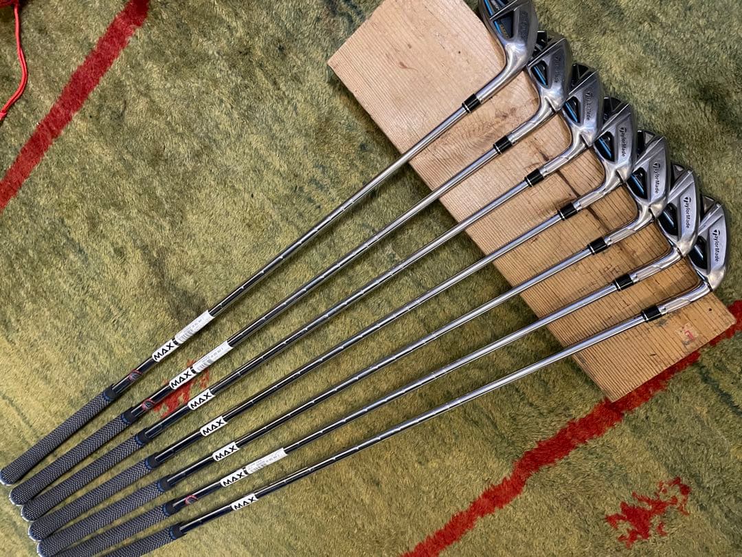 【７本・使用少】SIM max アイアンセット シャフトS