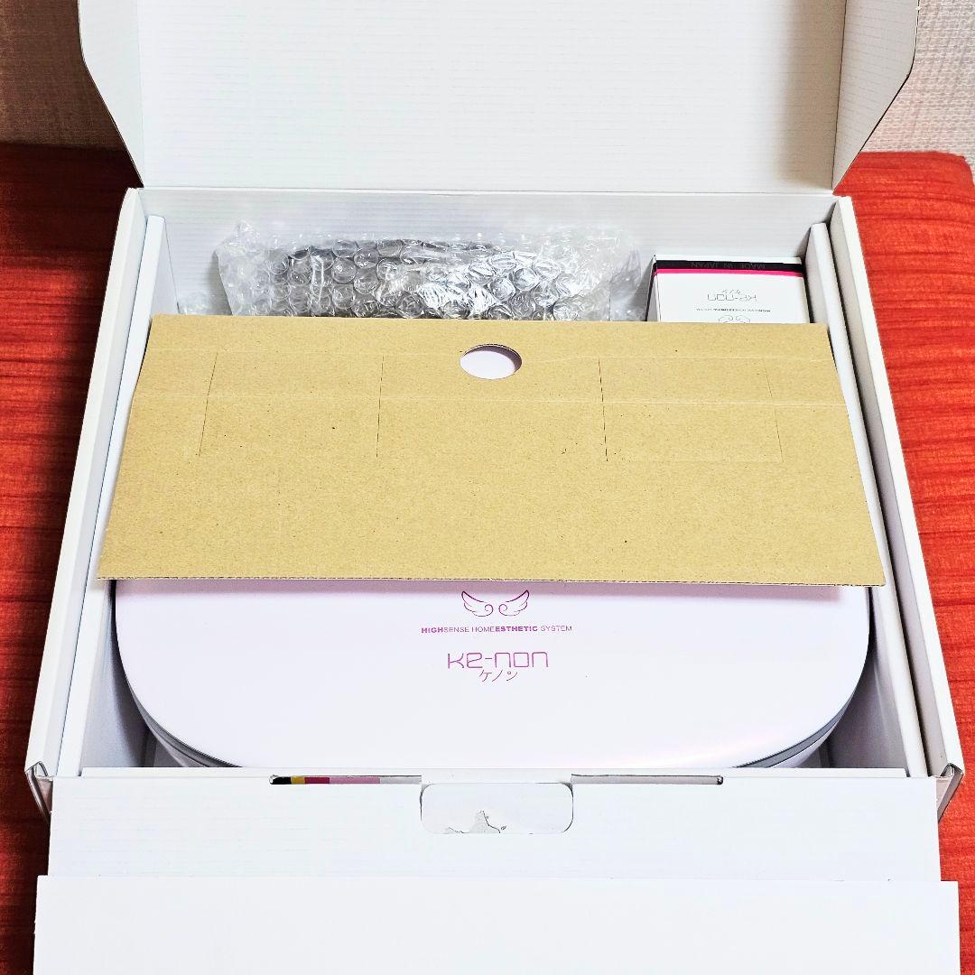 極美品 ケノン レーザー 脱毛器 8.5パールホワイト KENON