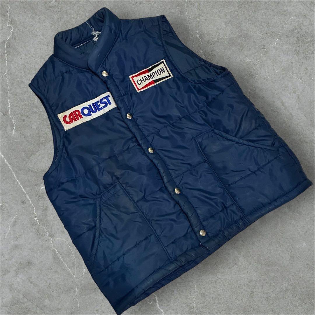 80s チャンピオンプラグ レーシングベスト Champion plugs