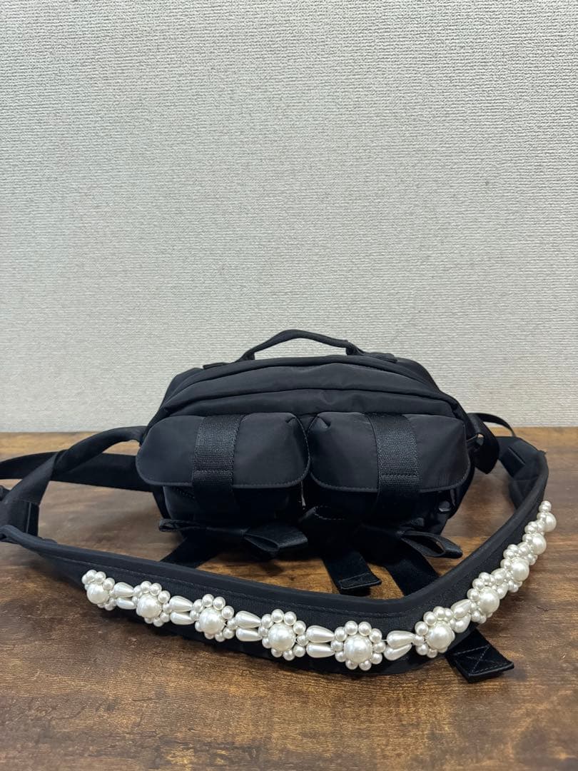 Simone Rocha ブラックボディバッグ