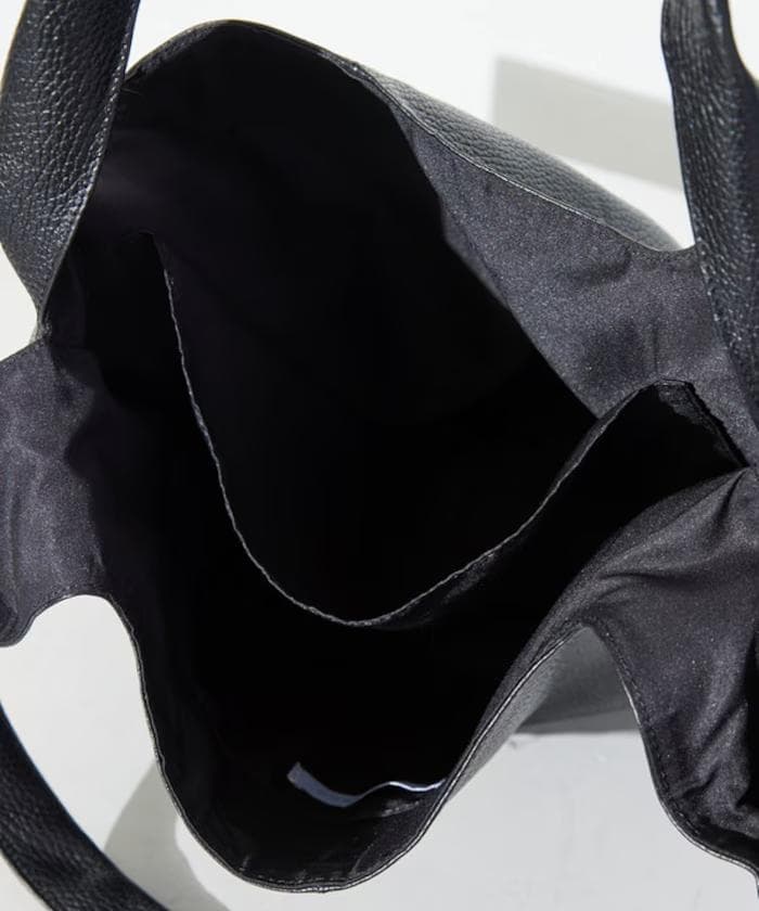 Firsthand レザーマルシェ トートバッグ 牛革 撥水レザー ブラック