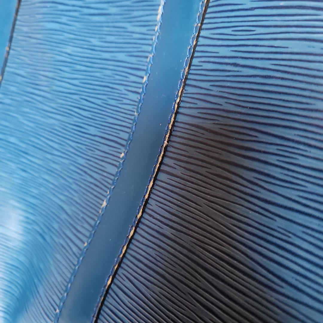 ルイ・ヴィトン エピレザー 青 ボストンバッグ 大きめ