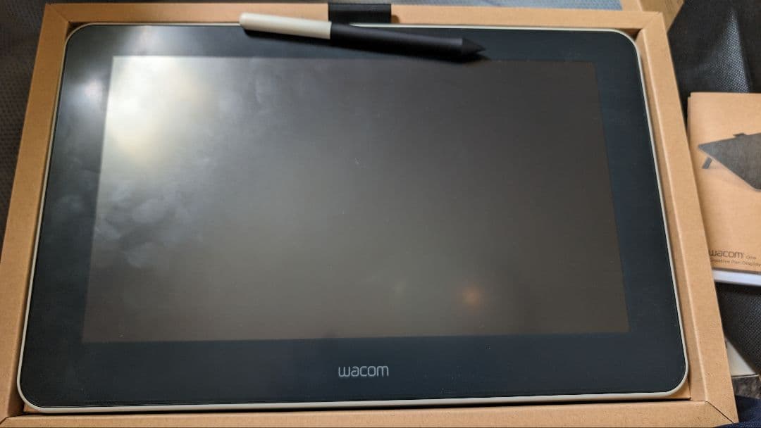 【値下げ不可】初代wacom one 13.3本体セット 市販対応専用ペン付