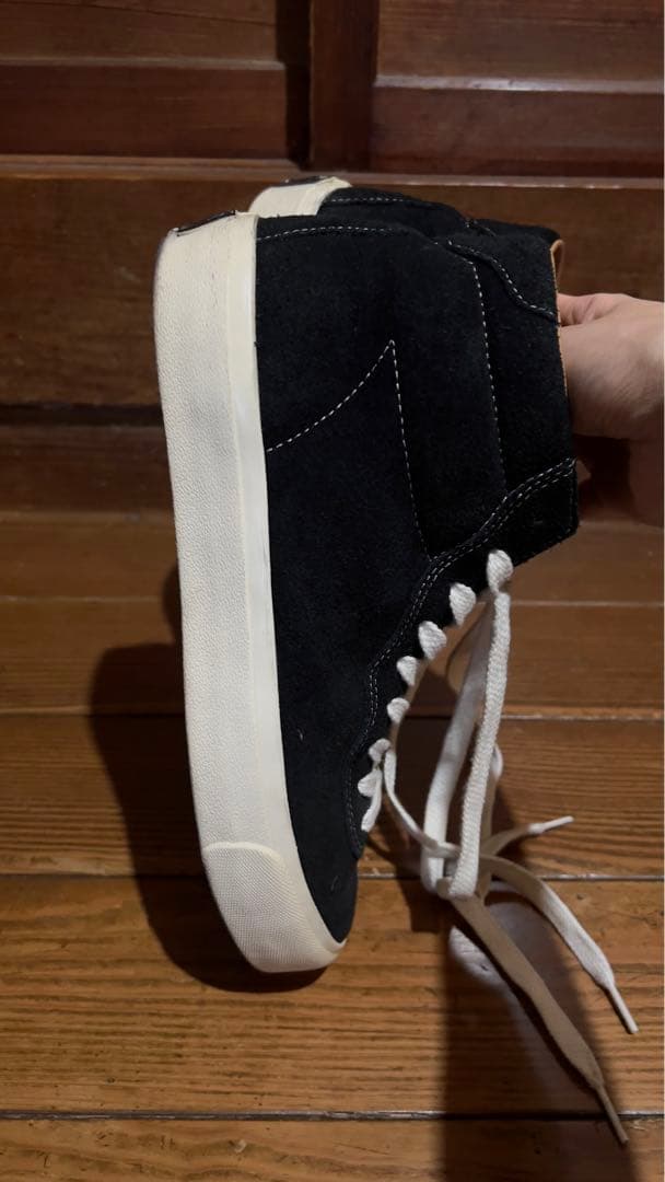 LAST RESORT AB ラストリゾート エービー スエード ハイ ブラック