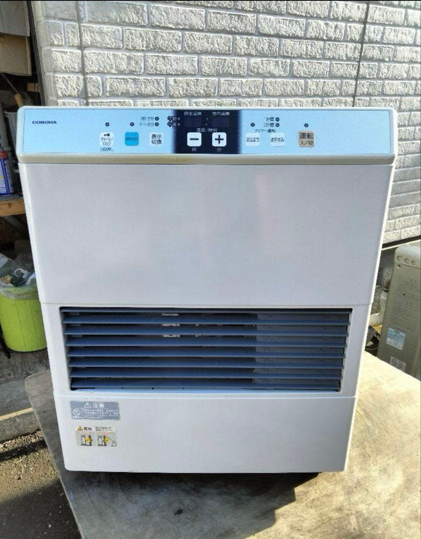 コロナFF温風石油ストーブ 品番「FF－4212GS」2012年式 中古品