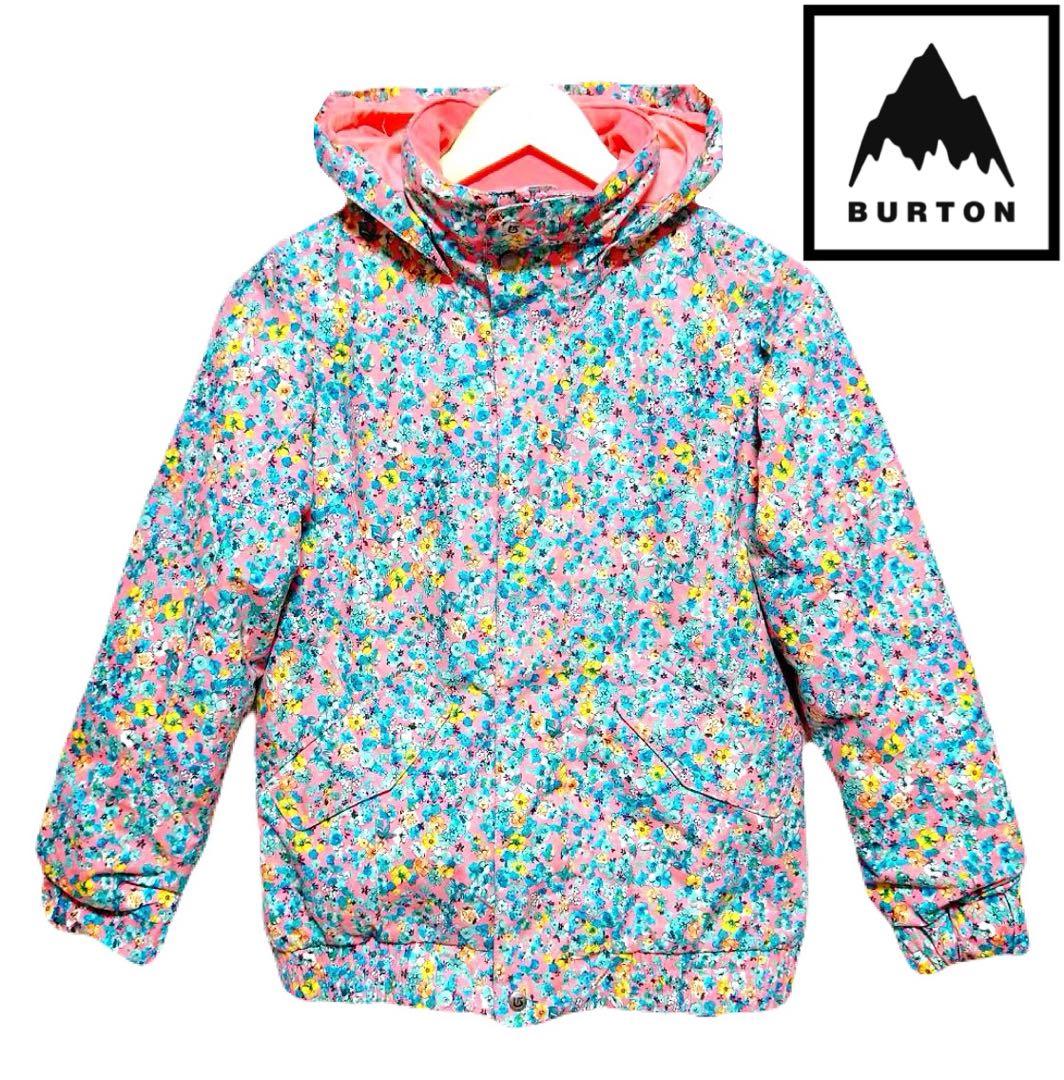 バートン キッズ 花柄 スキーウェア スノーウェア ダウンジャケット リバティ