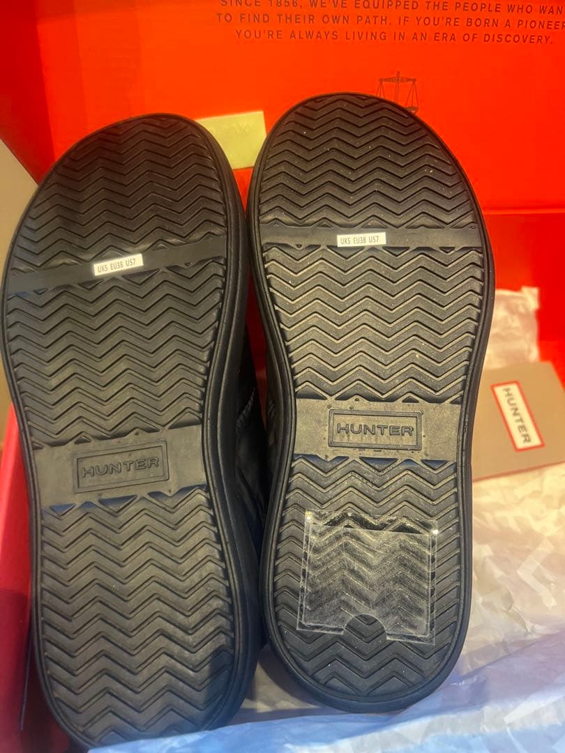 HUNTER ショートブーツ　24センチ　箱無しです。