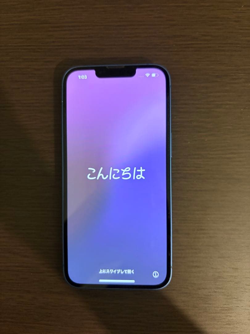 Apple iPhone13 256g シエラブルー