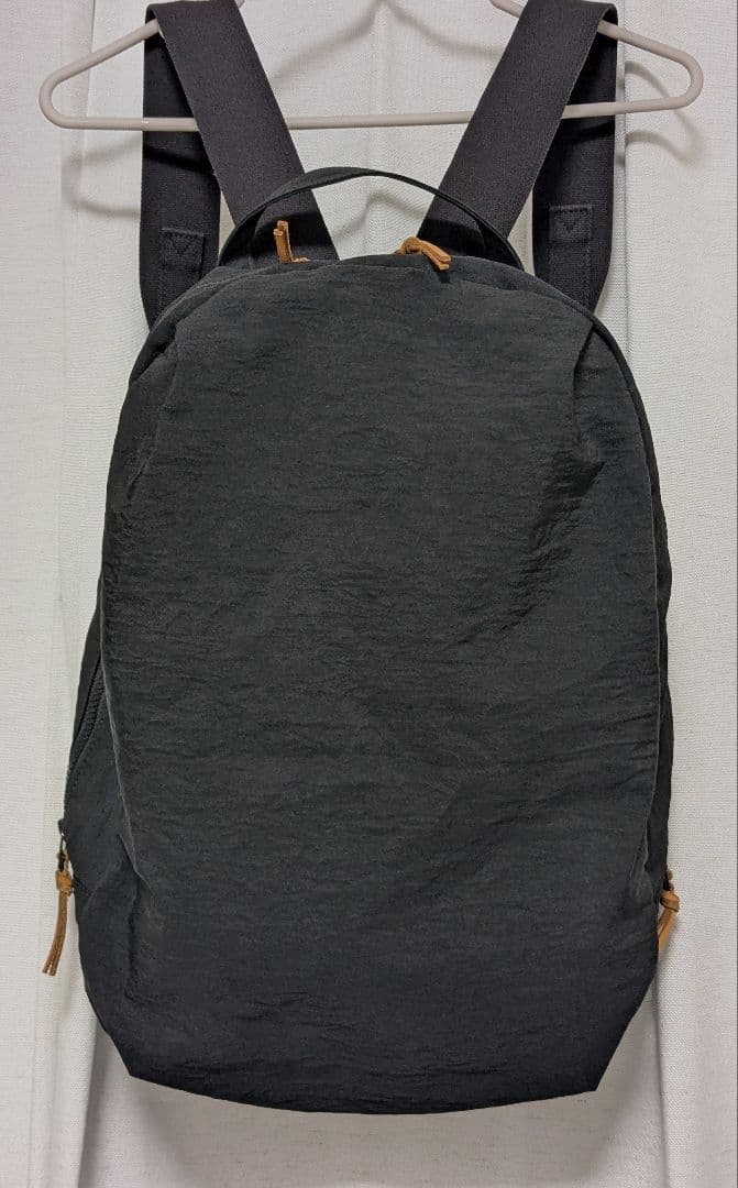 ニジュウカノウFUKUI SIWA　カタカナ別注　ナイロンリュック　Mブラック