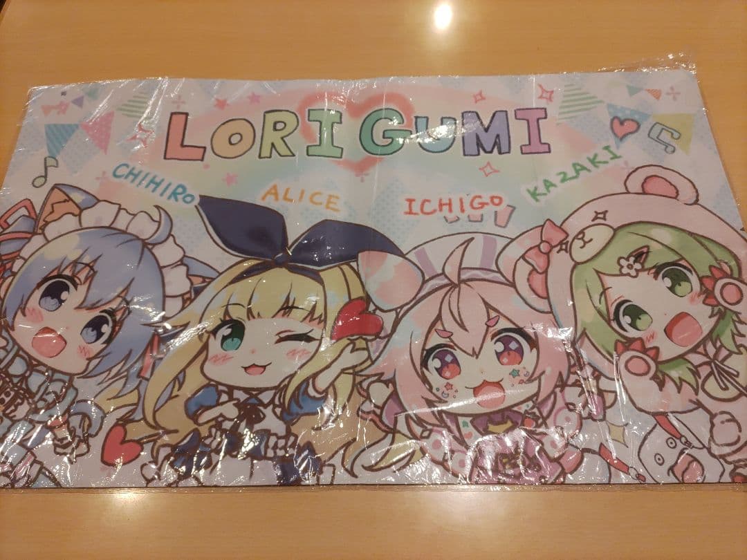 zebrasmise　ロリ組　プレイマット　にじさんじ