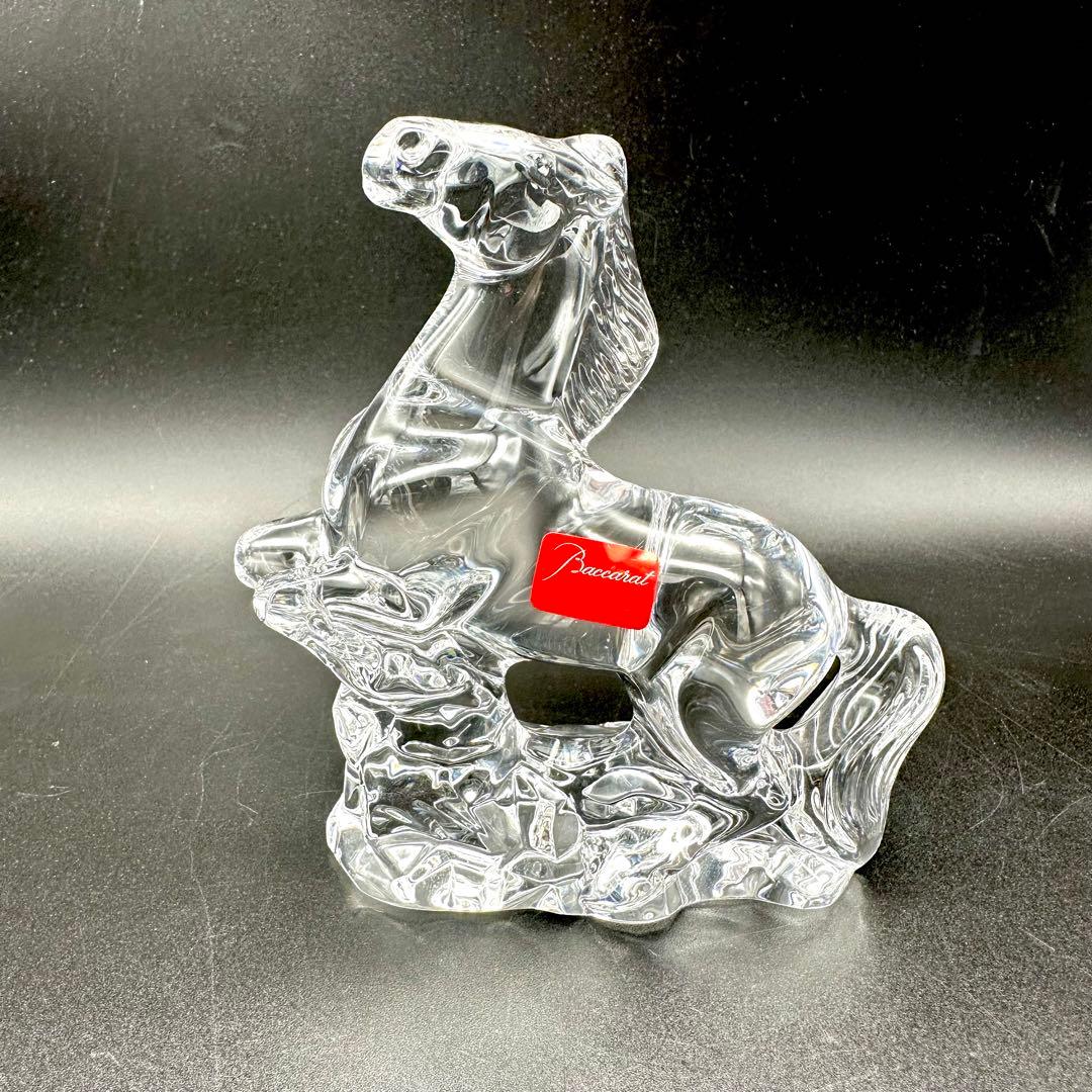 Baccarat バカラ 干支オーナメント　午　馬 美品
